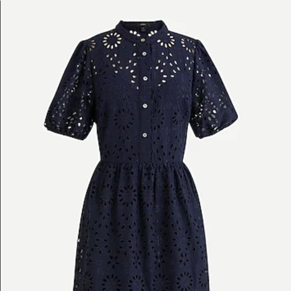 Jcrew Eyelet Dress
